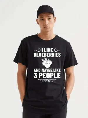 Blueberry Plant Blueberries Farmer T-Shirt