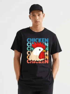 Chicken Flock Egg Hen Farmer T-Shirt