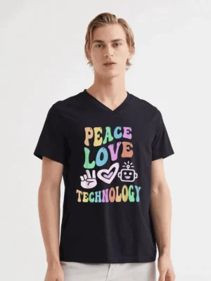Retro Computer Teacher Groovy School T-Shirt